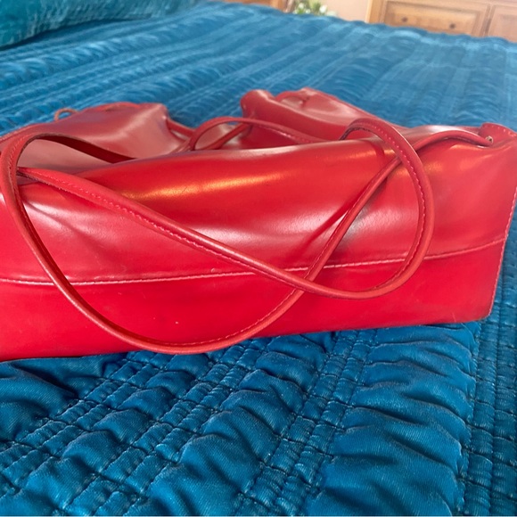 Furla red leather bag - Picture 6 of 6